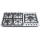 5 Burner Stainless Steel Built-in Gas Hob LPG/NG Cooker with Konb Control for Restaurant | CHEFF