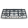 6 Burner Stainless Steel Built-in Gas Hob LPG/NG with Cast Iron Pan Support for Family | CHEFF