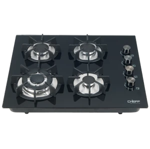 23 inch Natural Gas Cook Stove Four Burners Built in Tempered Glass OEM & ODM