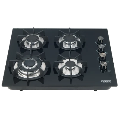 23 inch Natural Gas Cook Stove Four Burners Built in Tempered Glass OEM & ODM