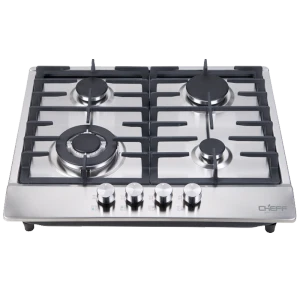 4 Burner Gas Top Stove Stainless Steel Built in LPG & Natural Gas Stoves Supplier | Customizable