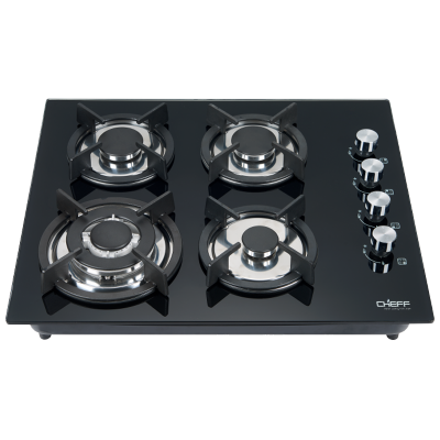 Gas Cook Top 4 Burner Tempered Glass Panel  Built-in Gas Stove For Sale OEM & ODM