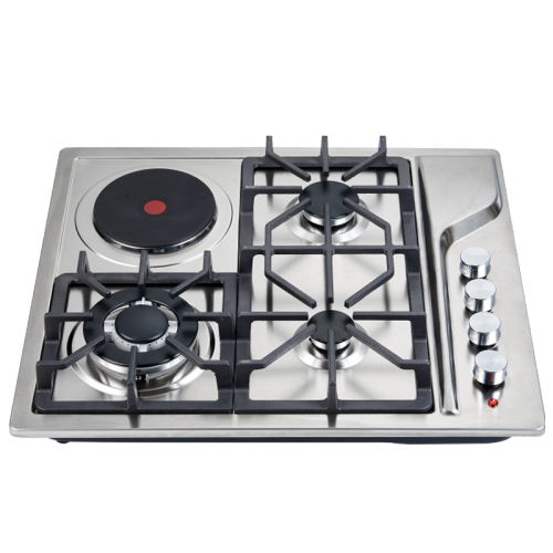 4 Burner Electric Gas Stove Stainless Steel Built in Gas cooktop Induction Cooker Wholesale