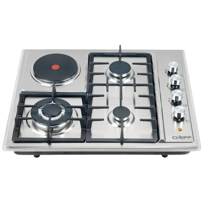 4 Burner Electric Gas Stove Stainless Steel Built in Gas cooktop Induction Cooker Wholesale