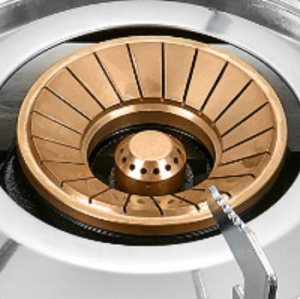 1 Burner 7MM Tempered Glass Tabletop Gas Hob LPG/NG with Electroplate Pan Support for Family | CHEFF