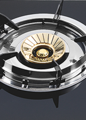 3 Burner 7MM Tempered Glass Tabletop Gas Cooktop with Knob Control for Commercial Kitchen | CHEFF