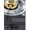2 Burner Tempered Glass Tabletop Gas Cooktop LPG/NG with Cast Iron Burner for Hotel, Company | CHEFF