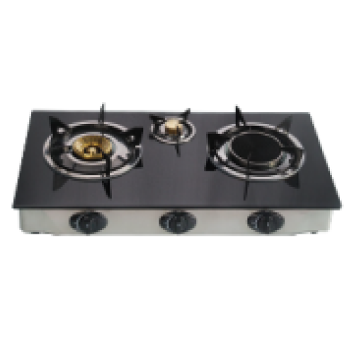 3 burner infrared burner gas stove tempered glass table top gas cooker supplier OEM &ODM