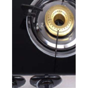 4 Burner Tempered Glass Tabletop Gas Cooktop LPG/NG with Enamel Pan Support for Restaurant | CHEFF