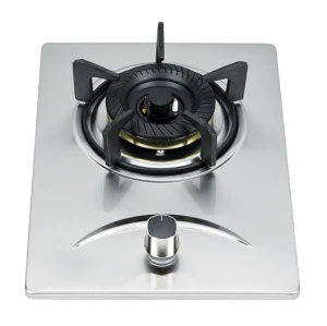 Single Burner Stove Top Gas Stainless Steel Built in LPG & Natural Gas Stoves Manufacture