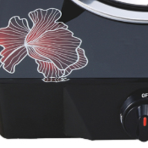2 Burner Tempered Glass Tabletop Gas Stove with Cast Iron Pan Support LPG/NG for Family | CHEFF