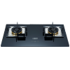 2 Burner gas top stove Built in Black Glass LPG & Natural  Gas Hob Wholesale & Customized