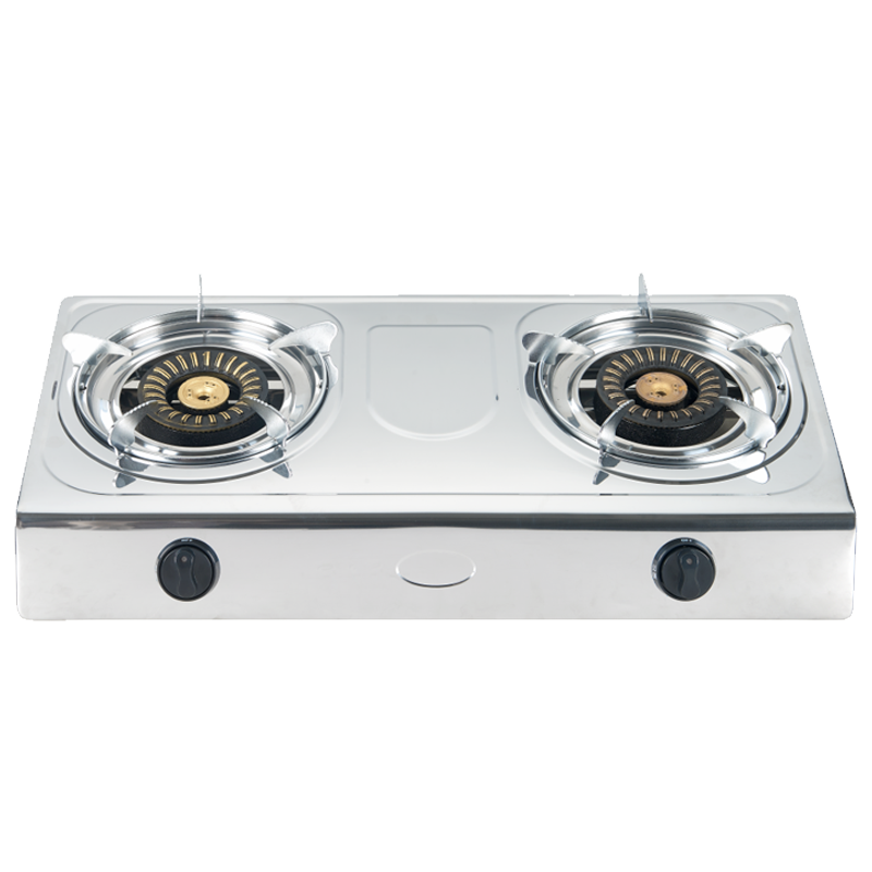 2 burner stainless steel Gas Stove 
