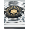 2 Burner Stainless Steel Gas Hob with Brass Burner Cap Built-in LPG/NG Cooktop for Household | CHEFF