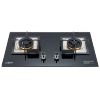 Gas Stove 2 Burner Built in Black Glass Gas Hob LPG & Natural Wholesale & Customized