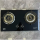 2 Burner Black Glass Built-in Gas Hob LPG/NG with Cast Iron Pan Support for Family Use | CHEFF