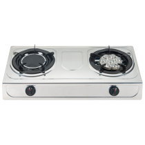 Two burner infrared and gas stove stainless steel table gas cooker customized & wholesale