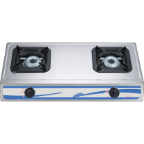 Blue flame 2 burner gas cooker stainless steel gas stove CKD Kitchen Table Top Cooktops High Quality Home Cooker