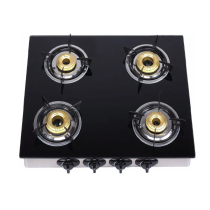 Tempered glass 4 burner gas cooktops table top lpg & natural gas cooker Customized & Wholesale