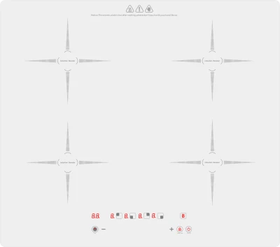 Induction Cooker Built-in Electric Stove 4 Burner Copper Induction Cooker Circuit Diagram