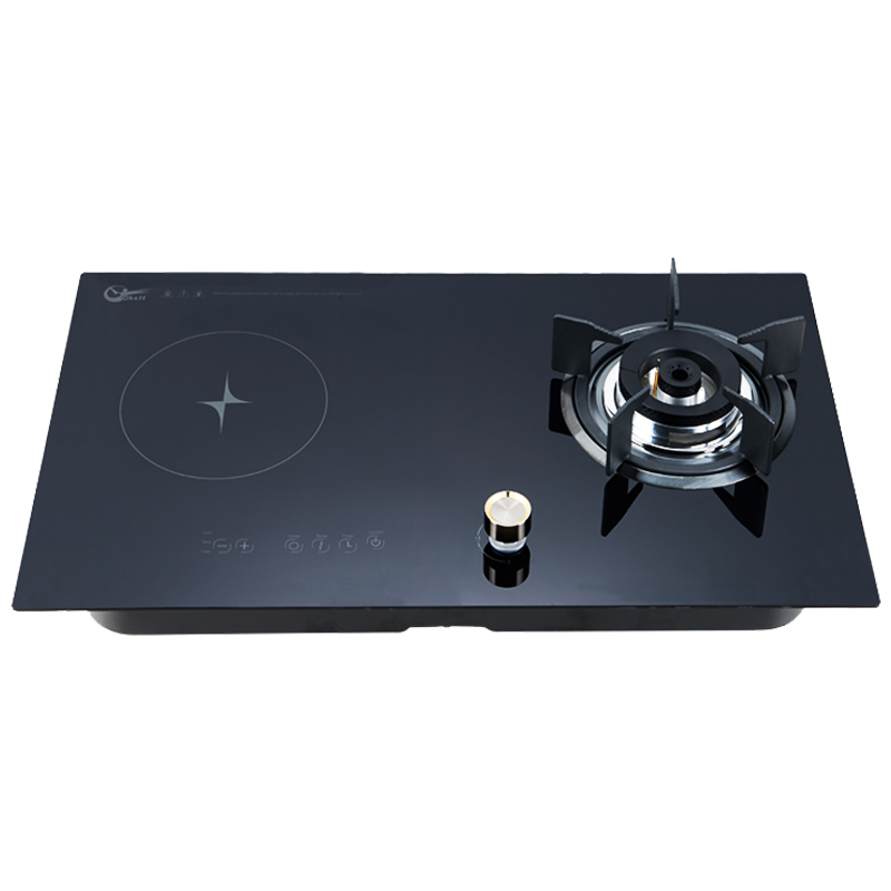 gas & induction combined hob