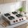 4 Burner Tabletop Gas Stove LPG/NG Cooktop with Stainless Steel Cover for Domestic Kitchen | CHEFF