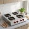 4 Burner Tabletop Gas Stove LPG/NG Cooktop with Stainless Steel Cover for Domestic Kitchen | CHEFF