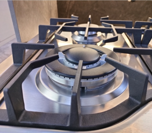 60cm 4 Burner Stainless Steel Gas Cooker Built-in LPG/NG with Safety Device for Restaurant | CHEFF
