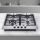 4 Burner Built-in Gas Hob Stainless Steel Gas Cooktop LPG/NG with Knob Control for Kitchen | CHEFF
