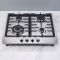 4 Burner Built-in Gas Hob Stainless Steel Gas Cooktop LPG/NG with Knob Control for Kitchen | CHEFF