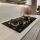 2 Burner Tempered Glass Built-in Gas Hob LPG/NG with Enamel Pan Support for Home Kitchen | CHEFF