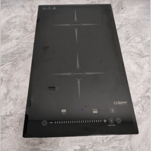 2 Zone Built-in Induction Hob 3500W with 9 Power Levels and Child Lock for Domestic Kitchen | CHEFF
