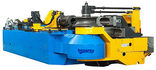 Heavy Duty CNC Mandrel Rotary Draw Tube Benders 6 1/2 inches Capability for Shipbuilding Industry