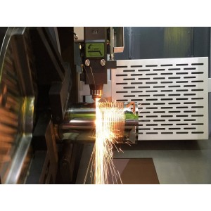 Máquinas de corte por láser de fibra de alta precisión y totalmente automáticas para tubos CNC