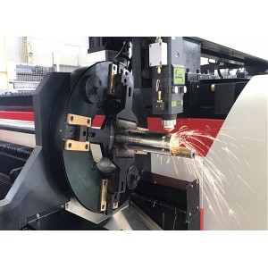 Cortadora de tubos de acero de alta calidad de 2kw, 3kw, 4kw, 6kw y 8kw Máquinas de corte de tubos de acero con láser de fibra CNC