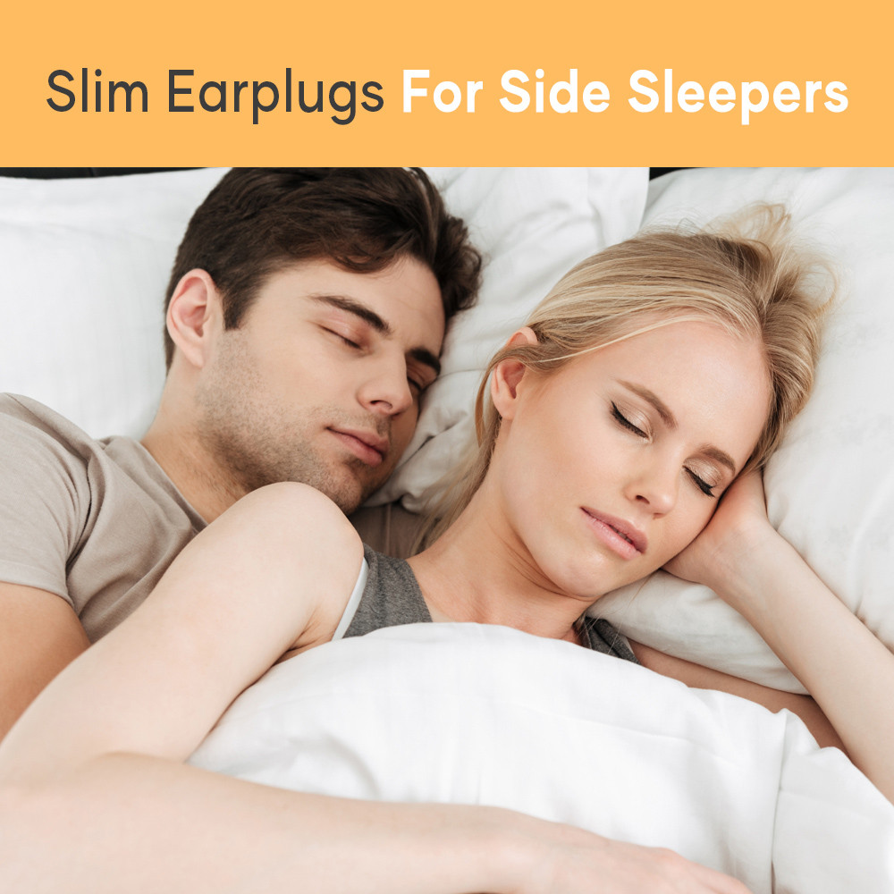 slim earplugs for side sleepers
