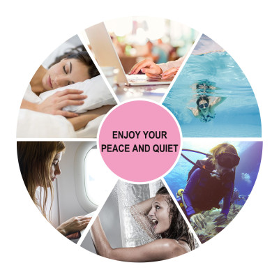 Wholesale Wax Cotton Earplugs ES3113 Apply to Sleeping|Customize Mold-able Wax Earplugs Supplier