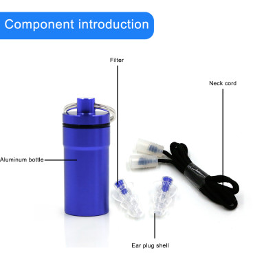 Wholesale Silicone Earplugs ES3116 Apply to Concert|Customized Concert Filter Earplug Manufacturer