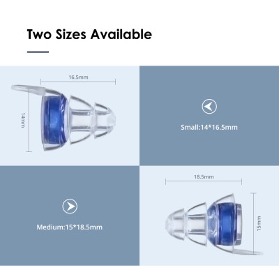 OEM Silicone Earplugs ES3119 Apply to Concert|Customized Musician Filter Earplug Supplier