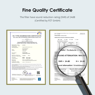 Wholesale Silicone Earplugs ES3125 Apply to Swim|Customized Swimming Filter Earplug Manufacturer