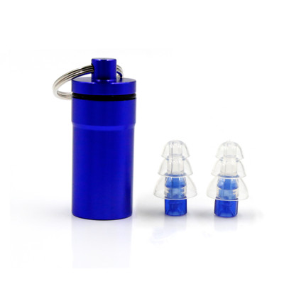 Wholesale Silicone Earplugs ES3126 Apply to Swim|Customized Waterproof Filter Earplug Manufacturer