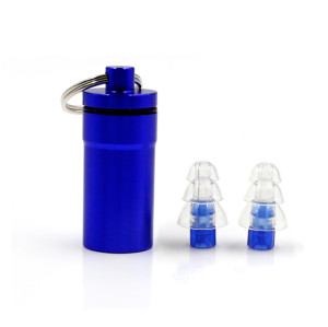Wholesale Silicone Earplugs ES3126 Apply to Swim|Customized Waterproof Filter Earplug Manufacturer