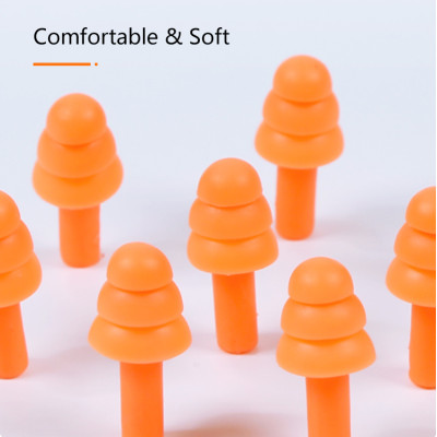 Wholesale Silicone Earplugs ES3101 |Customize Worker Silicone Earplugs Manufacturer