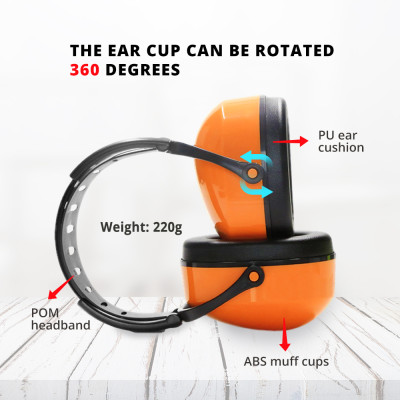 OEM Ear Muffs ES3313 Supply for Industry|Wholesale Factory Ear Muffs for Hearing Protection