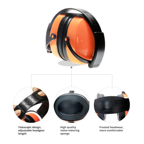 OEM Ear Muffs ES3313 Supply for Industry|Wholesale Factory Ear Muffs for Hearing Protection
