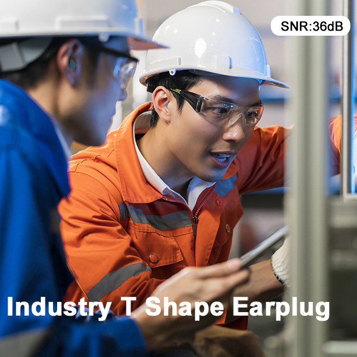 T shape foam earplugs for industry