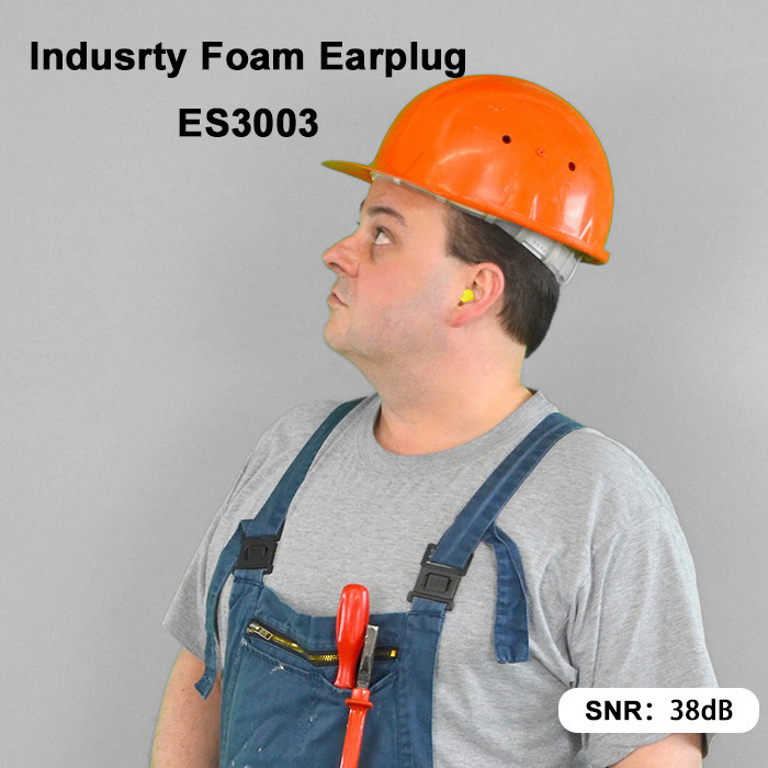 foam earplugs for worker