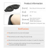 Wholesale 3D Eye mask EM001 For Sleeping Supplier|Shading Light Eye masks Manufacturer