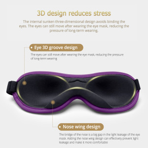 Wholesale 3D Eye mask EM002 For Sleeping Supplier|Shading Light Eye masks Manufacturer