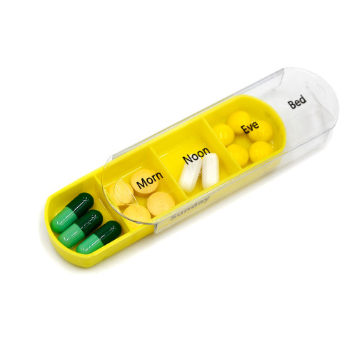 Wholesale 7 Day Medicine Box EW102 For Take Pills|Portable Medicine Box Manufacturer
